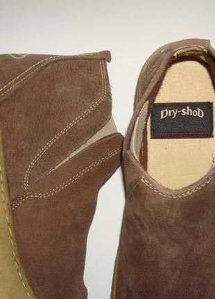 Ботинки кожаные женские коричневые dry-shod (011) 41р.5 фото