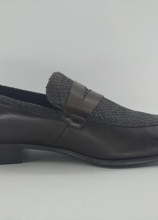 Туфли кожаные мужские коричневые zampiere арт. (025) 41р.3 фото