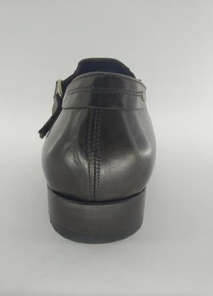 Туфли кожаные мужские коричневые zampiere  41р.5 фото
