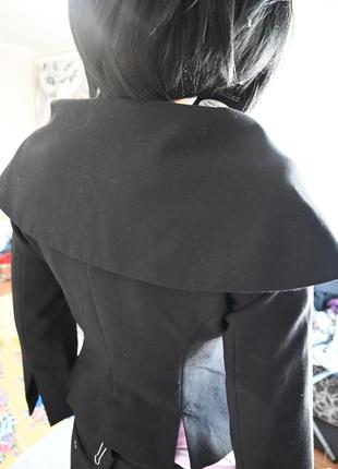Жакет жіночий чорний, укорочений фірми zara3 фото
