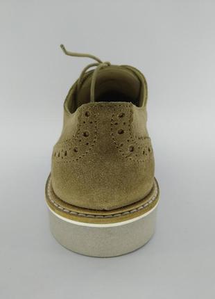 Туфлі чоловічі замшеві formula joven 43 р. 28 см бежеві арт. 064 фото