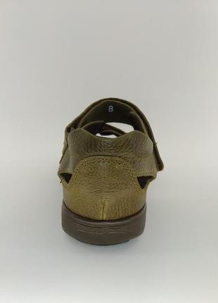 Сандалии кожаные на широкую ногу cosyfeet bingley (013) 41,42,44р.5 фото
