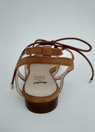 Босоніжки жіночі замшеві bata 39 р. 25 см коричневі6 фото