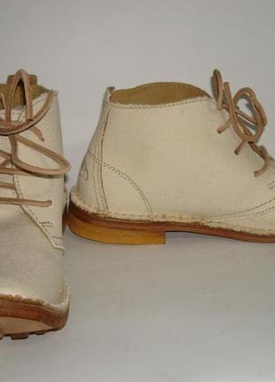 Ботинки кожаные мужские белые dry-shod (079) 39,40,41,42р.3 фото