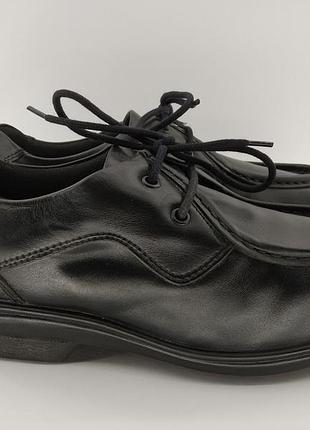 Мокасини чоловічі на широку ногу cosyfeet 45 р. 29,5 см чорні арт. 03