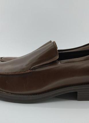 Туфлі шкіряні чоловічі brass 43 р. 29 см коричневі арт. 022 фото