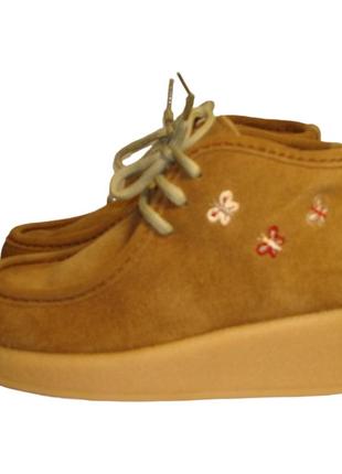 Черевики жіночі замшеві коричневі yokono (01) 35,36,37,38р.