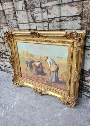 Картина маслом на полотні "жінки збирають урожай" арт. 0433 фото
