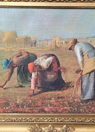 Картина маслом на полотні "жінки збирають урожай" арт. 0434 фото