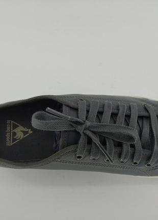 Кеды женские кожаные серые le coq sportif 37р.6 фото