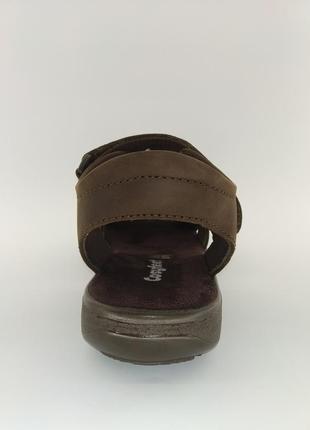 Сандалі чоловічі шкіряні cosyfeet bradford 45 р. 30,5 см коричневі арт. 0144 фото