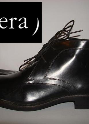 Ботинки мужские кожаные черные sfera 41р.
