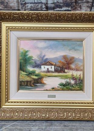 Картина маслом на холсте 