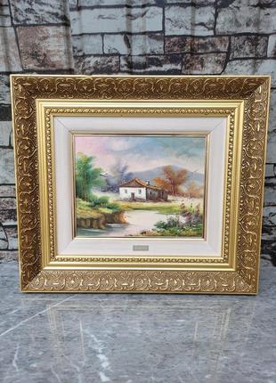 Картина маслом на холсте 