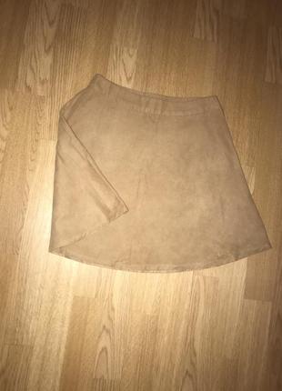 Спідниця під замш 3