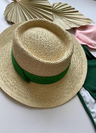 Пляжная шляпа 🌸 шляпа на пляж 💗1 фото
