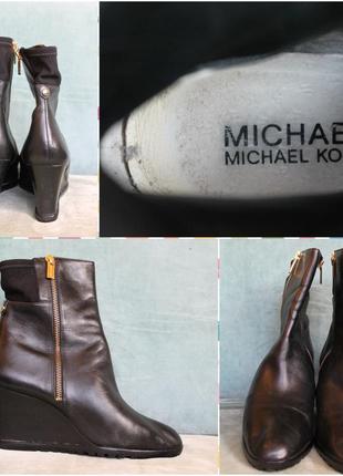 Michael kors брендовые ботинки на молнии на платформе размер 40-412 фото