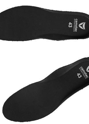 Стелька легкая дышащая антибактериальная с экологично чистого полиуретана camotec 5889 45 черный va-33
