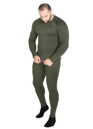 Термобелье мужское военное тактическое армейская теплая термоодежда для всу m олива ku-22