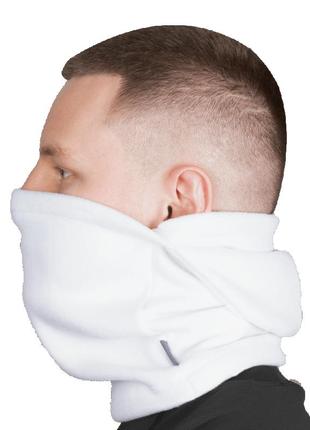 Балаклава военная армейская тактическая шапка для военных зсу всу kombat 6645 белый ku-22