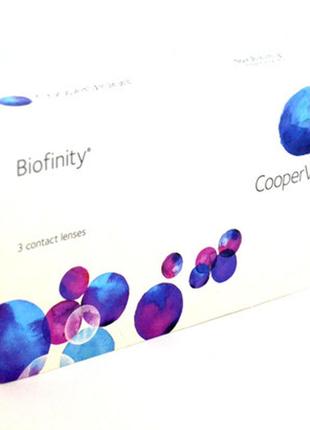 Biofinity контактні лінзи (3 шт.)