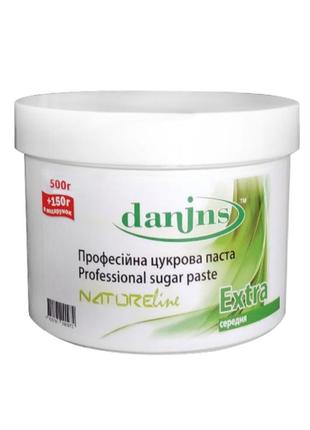 Екстра цукрова паста для шугарингу (extra)  650 грамм danins