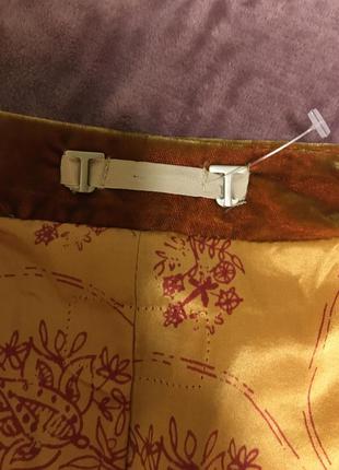 Люксовый янтарный бархатный жакет на шёлковой подкладке giacche donna foder7 фото