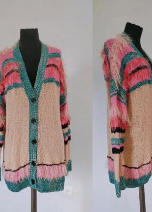 Крутий в’язаний кардиган minpink l