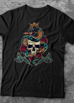 Футболка youstyle тату мастер 1044_w black