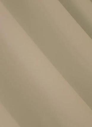 Комплект штор "midnight" (2шт. 1,5х2,9м) з тканини блекаут. колір кремовий2 фото