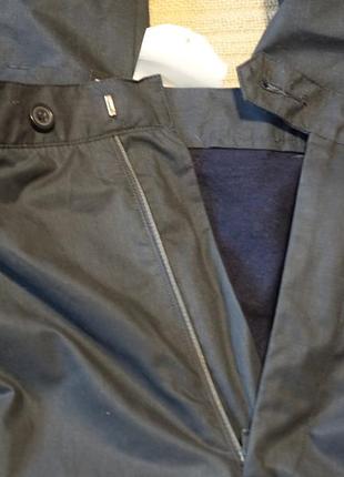 Утеплені формальні змішані штани сталевого кольору canda c&amp;a Голландія 41 р.3 фото