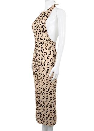 Платье леопардовое,сетка,прозрачное платье на лето,пляжное6 фото