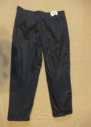 Утеплені формальні змішані штани сталевого кольору canda c&amp;a Голландія 41 р.8 фото