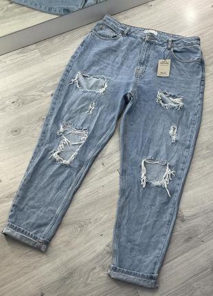 Джинсы рваные denim co