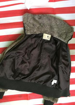 Крутая плюшевая меховая куртка полушубок шуба zara/оригинал4 фото