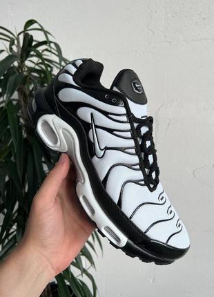 Мужские кроссовки nike air max tn white/black#найк
