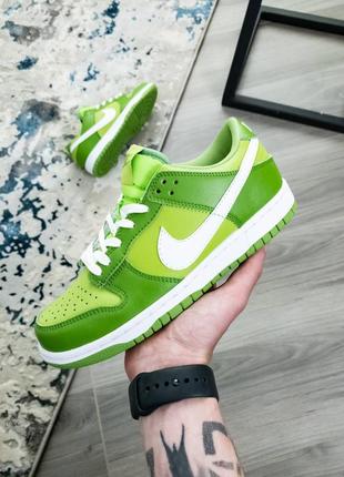 Nike sb dunk low gs clorophyll green 💚 36рр - 45р 💚кросівки чоловічі найк данк, кроссовки мужские зелёные найк данк, мужские кроссовки найк