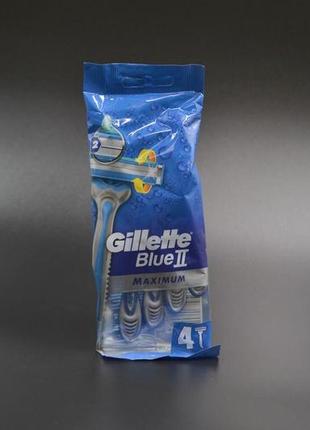 Станок для гоління "gillette" / blue 2 max / 4шт