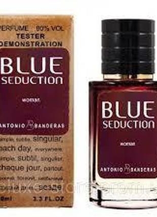 Тестер парфюм antonio banderas blue seduction woman -60 мл