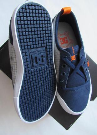 Dc shoes кеды кроссовки для мальчика натур. замш 32 eur6 фото