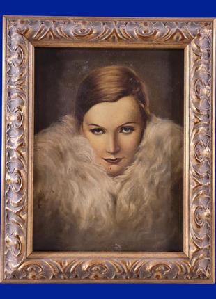 Картина аквареллю "жінка" арт. 0859
