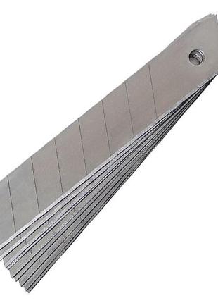 Лезвия buromax 18 мм для строительного и канцелярского ножа