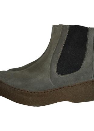 Черевики чоловічі замшеві сірі dry-shod (027) 41р.