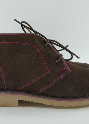 Черевики дитячі замшеві brotes 36 р. 23,5 см коричневі арт. 02