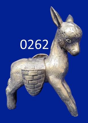 Бронзова фігура "ослик" арт. 0262