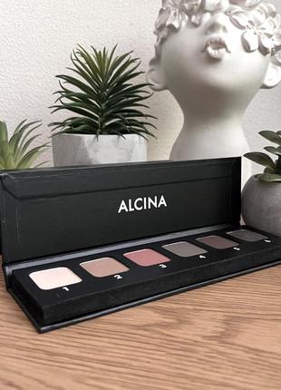 Оригинал палетка теней alcina smokey eyes smokey palette оригинал палетка теней