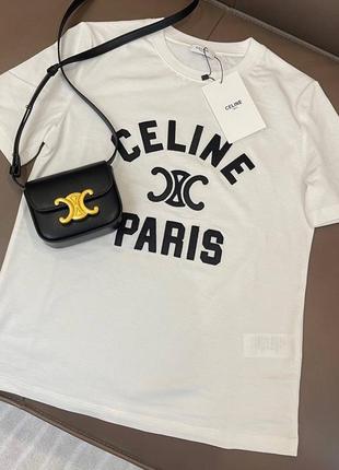 Футболка оверсайз celine