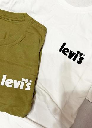 Новый комплект мужских оригинальных футболок levis м и л размер5 фото