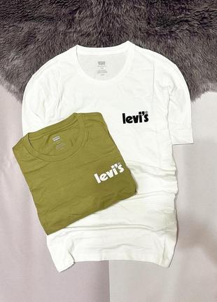Новый комплект мужских оригинальных футболок levis м и л размер1 фото