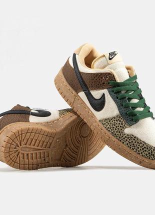 Мужские кроссовки nike sb dunk low «safari»